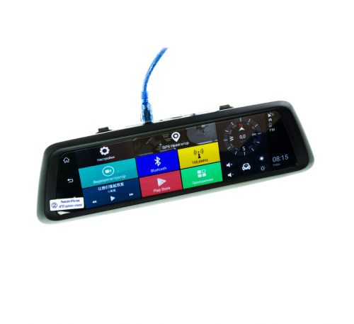 10" 3G, Bluetooth, Wi-Fi Зеркало регистратор Car DV1000 1080P + камера заднего вида 