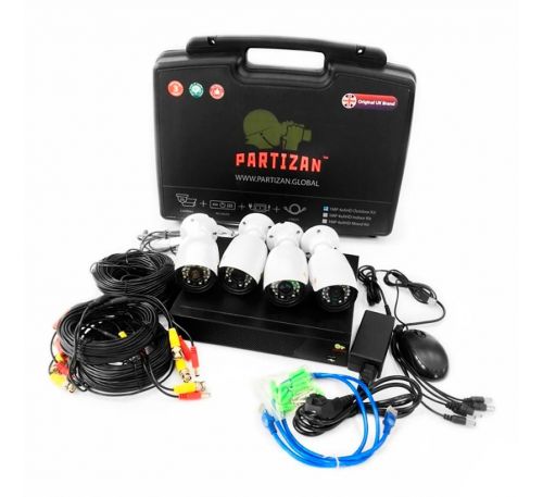 1 Мп Комплект видеонаблюдения Partizan  Outdoor Kit 4xAHD 