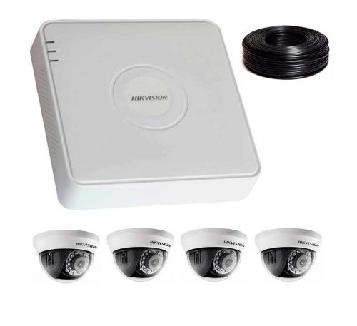 2 Мп Комплект видеонаблюдения DS-7104HQHI-K1/DS-2CE56D0T-IRMMF 