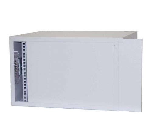 Антивандальный металлический ящик (шкаф) БК-520-7U-з-пенал 
