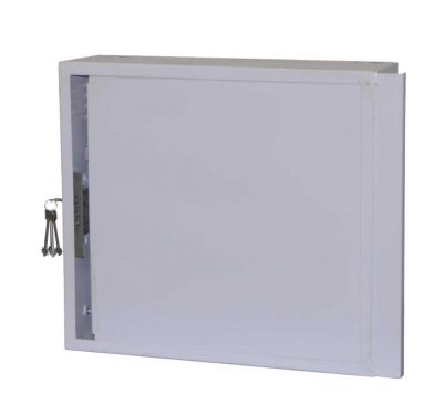 Антивандальный металлический ящик (шкаф) БК-550-2U-з-пенал 