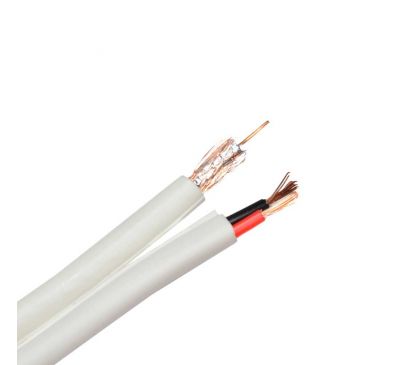Комбинированный кабель Dialan 3C2V(40%)+2*0.5 CCA белый 