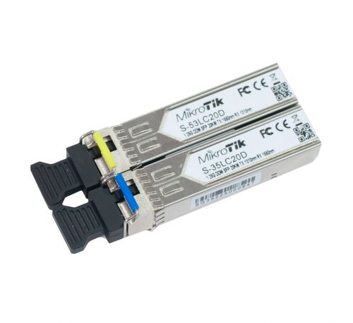 Комплект SFP модулей MikroTik S-3553LC20D 