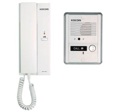 Комплект аудиодомофона Kocom KDP-601A + MS2D 
