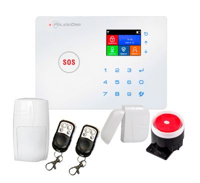 Комплект охранной Wi-Fi GSM сигнализации PoliceCam 68W PRO 