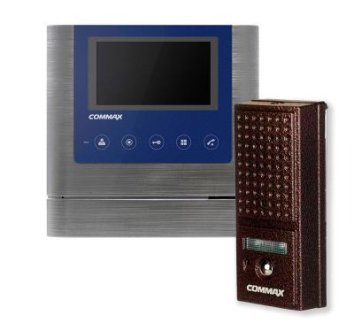 Комплект видеодомофона Commax CDV-43M+вызывная панель DRC-4CPN2 