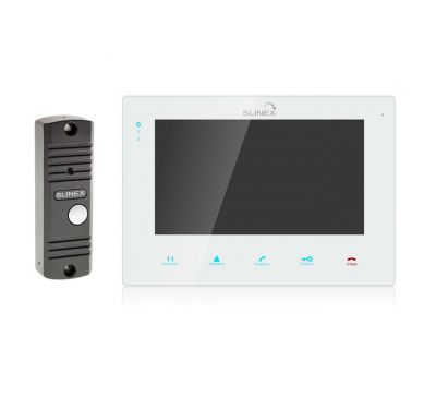 Комплект видеодомофона Slinex SQ-07M с вызывной панелью ML-16 HR 