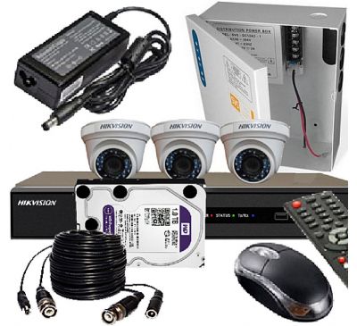 Комплект видеонаблюдения для квартиры 2 MP DVR 