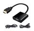 Конвертер HDMI (male) на VGA(female) 30cm 