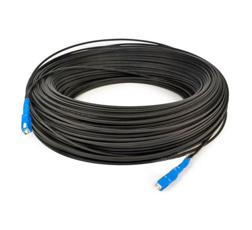 Патчкорд оптический Cor-X FTTH SC/UPC-SC/UPC-100D, одномодовый, 100 м 