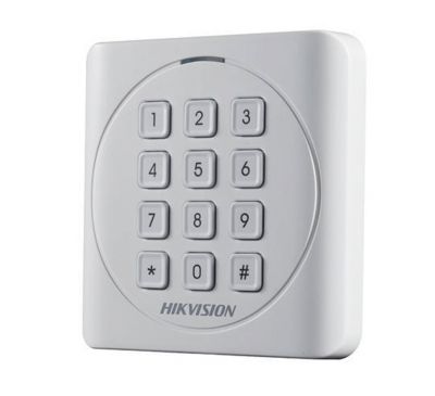 Считыватель бесконтактных карт с клавиатурой Hikvision DS-K1801EK 