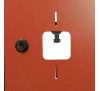 Шкаф пожарный ШП 6060 У-С навесной, с задней стенкой, без кассеты, Красный, 600х600х230 