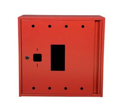 Шкаф пожарный ШП 6060 У-С навесной, с задней стенкой, без кассеты, Красный, 600х600х230 