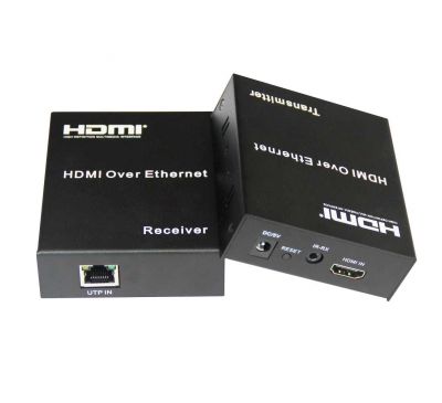 Удлинитель HDMI по витой паре на 120 м c ИК 
