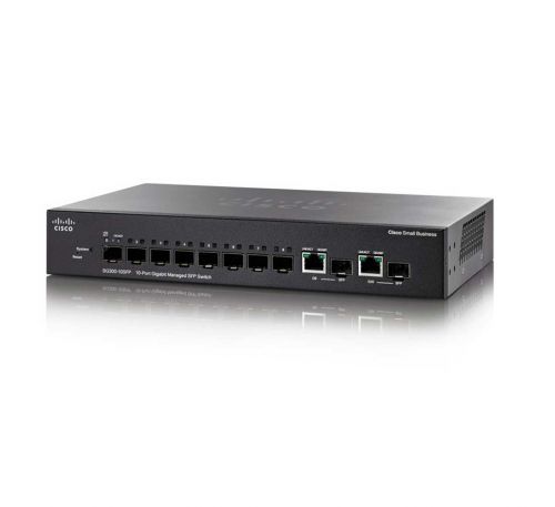 Управляемый коммутатор Cisco SB SG300-10SFP-K9-EU 