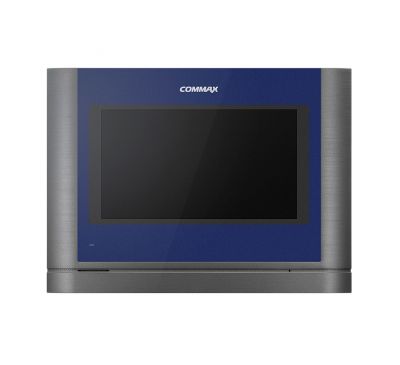 Видеодомофон Commax CDV-704MA Синий+Темное серебро 