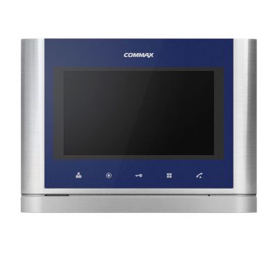 Видеодомофон Commax CDV-70M Синий+Серебро 