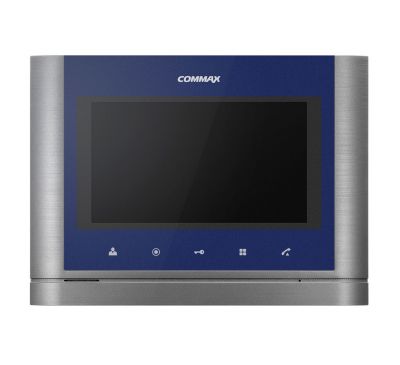 Видеодомофон Commax CDV-70M Синий+Темное серебро 