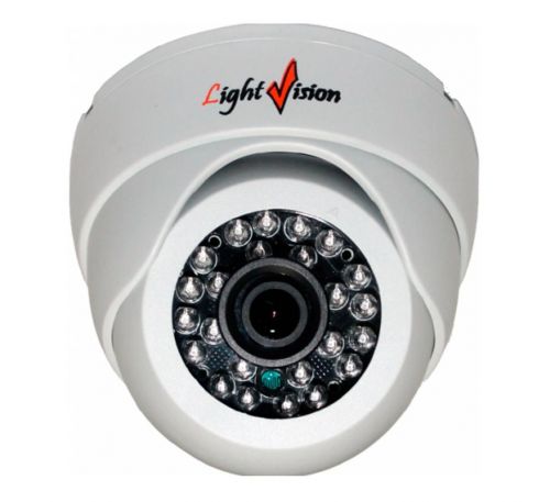 Внутрення купольна видеокамера LightVision VLC-1128DM (AHD/CVI/TVI/CVBS) 