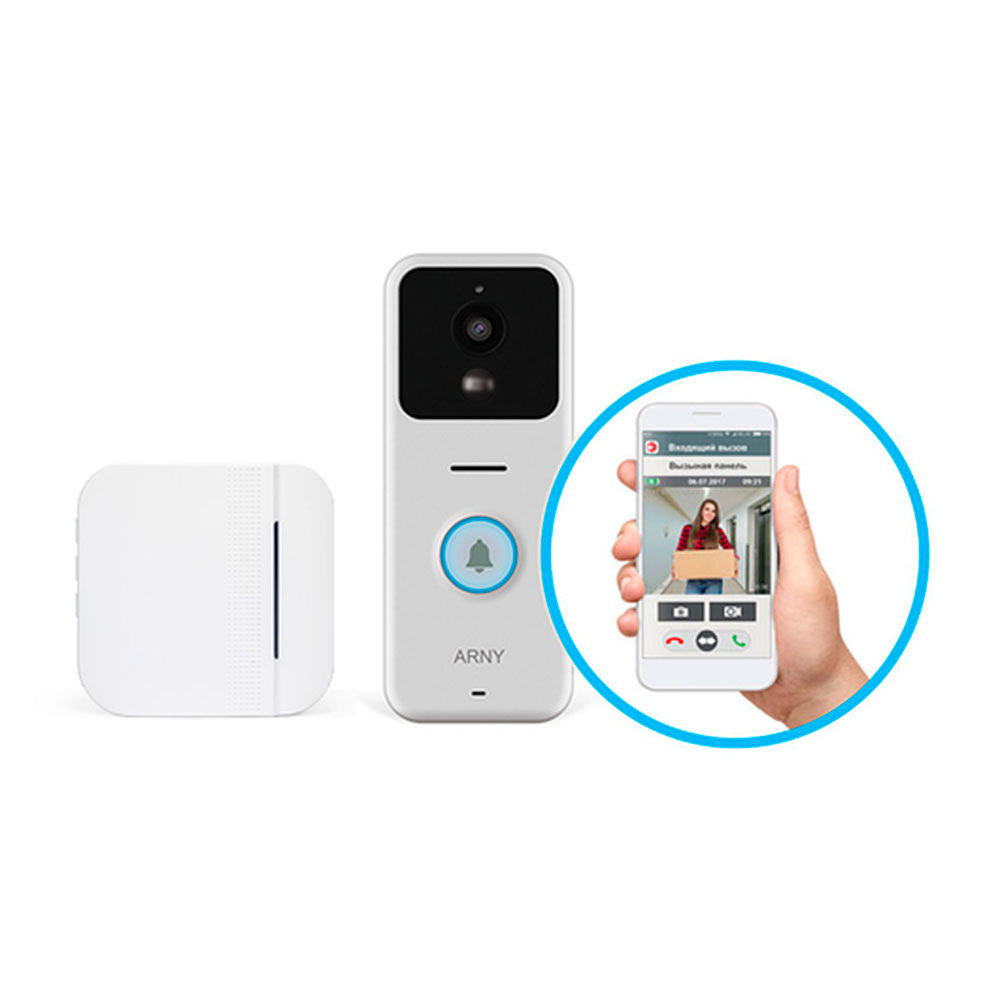 Комплект wifi видеодомофона. WIFI домофоны с беспроводной видеопанелью. Беспроводной видеодомофон на батарейках. Беспроводной звонок с Wi-Fi и внешним питанием. Navigator Smart Home Wi-Fi видеодомофон.